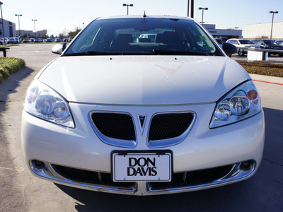 pontiac g6 2009 white coupe gt gasoline 6 cylinders front wheel drive automatic 76018