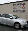 chevrolet cruze 2011 silver sedan lt gasoline 4 cylinders front wheel drive automatic 27215