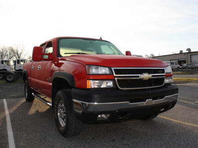 chevrolet silverado 2500hd 2006 red lt diesel 8 cylinders 4 wheel drive automatic 27215