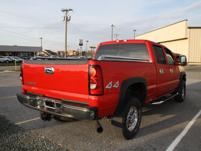 chevrolet silverado 2500hd 2006 red lt diesel 8 cylinders 4 wheel drive automatic 27215