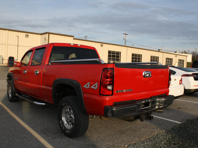 chevrolet silverado 2500hd 2006 red lt diesel 8 cylinders 4 wheel drive automatic 27215