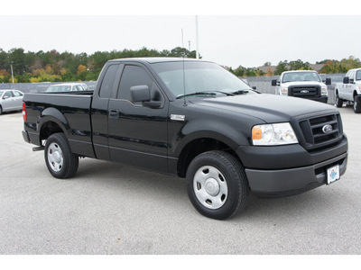 ford f 150 2008 black pickup truck xl gasoline 6 cylinders 2 wheel drive automatic 77388
