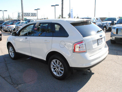 ford edge 2009 white suv sel gasoline 6 cylinders front wheel drive automatic 91010