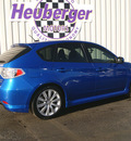 subaru impreza wrx 2008 blue wagon gasoline 4 cylinders all whee drive 5 speed manual 80905