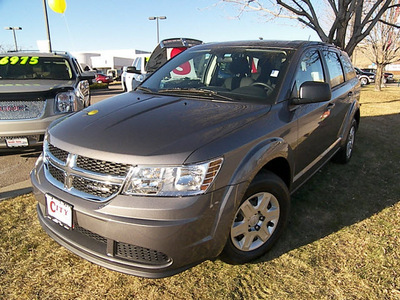 dodge journey 2012 storm gray american value package gasoline 4 cylinders front wheel drive automatic 81212