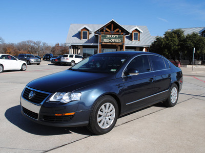 volkswagen passat 2008 blue sedan gasoline 4 cylinders front wheel drive automatic 76087