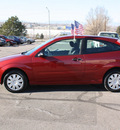 ford focus 2005 red hatchback zx3 s gasoline 4 cylinders front wheel drive 5 speed manual 80229