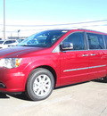 chrysler town and country 2012 red van touring l flex fuel 6 cylinders front wheel drive automatic 80301