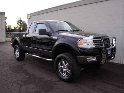 ford f 150 2005 black fx4 4x4 gasoline 8 cylinders 4 wheel drive automatic with overdrive 98371