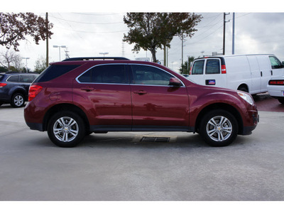 chevrolet equinox 2011 red lt gasoline 4 cylinders front wheel drive automatic 77090