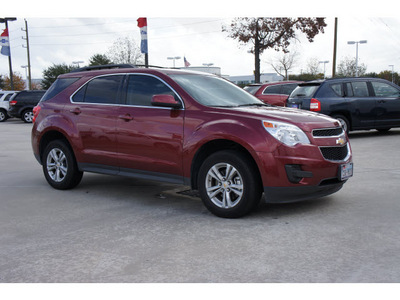 chevrolet equinox 2011 red lt gasoline 4 cylinders front wheel drive automatic 77090
