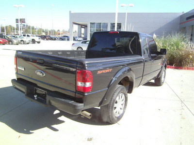 ford ranger 2008 black sport gasoline 6 cylinders 2 wheel drive automatic 75503