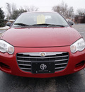 chrysler sebring 2004 red sedan gasoline 4 cylinders front wheel drive automatic 61008