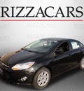 ford focus 2012 black sedan se gasoline 4 cylinders front wheel drive automatic with overdrive 60546