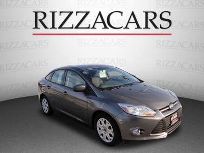 ford focus 2012 gray sedan se gasoline 4 cylinders front wheel drive automatic with overdrive 60546