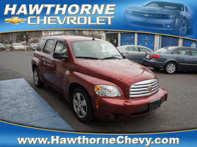 chevrolet hhr 2009 dk  red suv ls gasoline 4 cylinders front wheel drive automatic 07507