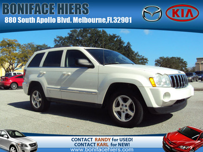 jeep grand cherokee 2005 white suv limited gasoline 8 cylinders rear wheel drive automatic 32901