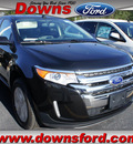 ford edge 2012 black sel gasoline 6 cylinders all whee drive automatic 08753