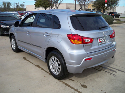 mitsubishi outlander sport 2012 silver suv es gasoline 4 cylinders front wheel drive automatic 78238