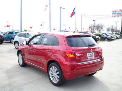 mitsubishi outlander sport 2011 dk  red se gasoline 4 cylinders all whee drive automatic 78238