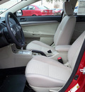 mitsubishi lancer 2012 dk  red sedan es gasoline 4 cylinders front wheel drive automatic 78238