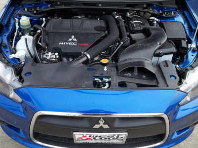mitsubishi lancer 2011 blue sedan ralliart gasoline 4 cylinders all whee drive automatic 78238