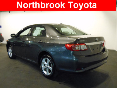 toyota corolla 2011 gray sedan le gasoline 4 cylinders front wheel drive automatic 60062