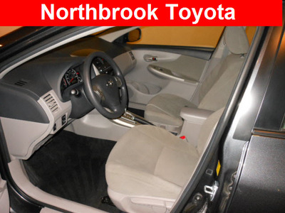 toyota corolla 2011 gray sedan le gasoline 4 cylinders front wheel drive automatic 60062