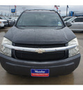 chevrolet equinox 2005 black suv ls gasoline 6 cylinders front wheel drive 5 speed automatic 77090