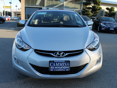 hyundai elantra 2012 silver sedan gls gasoline 4 cylinders front wheel drive automatic 94010