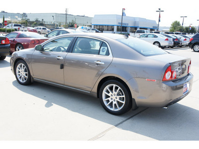 chevrolet malibu 2012 brown sedan lz gasoline 4 cylinders front wheel drive 6 spd auto lpo,rr splr lp 77090