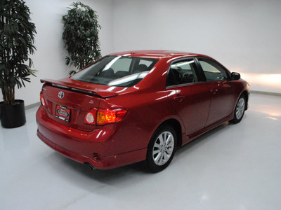 toyota corolla 2010 red sedan s gasoline 4 cylinders front wheel drive automatic 91731