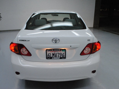 toyota corolla 2010 white sedan le gasoline 4 cylinders front wheel drive automatic 91731