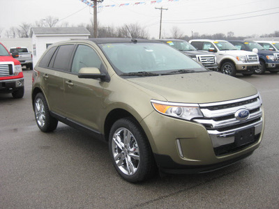 ford edge 2012 gold sel gasoline 6 cylinders front wheel drive 6 speed automatic 62863