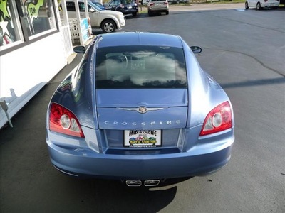 chrysler crossfire 2005 blue coupe limited gasoline 6 cylinders rear wheel drive automatic 45005