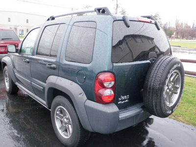 jeep liberty 2005 green suv renegade gasoline 6 cylinders 4 wheel drive automatic 14224
