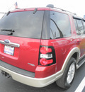 ford explorer 2006 red suv eddie bauer gasoline 6 cylinders rear wheel drive automatic 34474