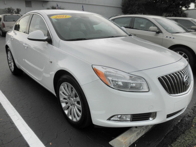 buick regal 2011 white sedan cxl gasoline 4 cylinders front wheel drive automatic 34474