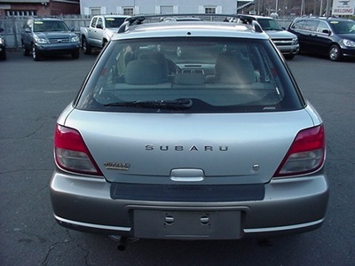 subaru impreza 2002 silver wagon outback sport gasoline 4 cylinders all whee drive automatic 06019