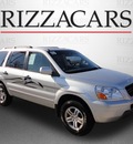 honda pilot 2005 silver suv exl 4x4 gasoline 6 cylinders all whee drive automatic with overdrive 60462