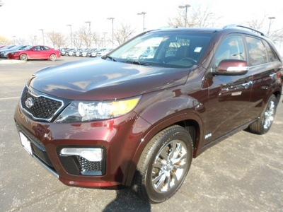kia sorento 2012 dk  red suv sx gasoline 6 cylinders all whee drive automatic 43228
