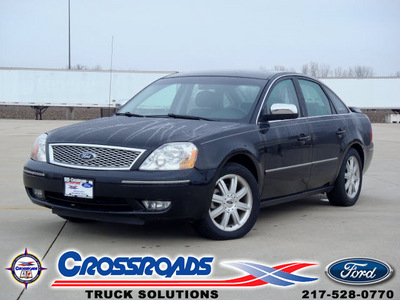 ford five hundred 2006 black sedan limited gasoline 6 cylinders all whee drive automatic 62708