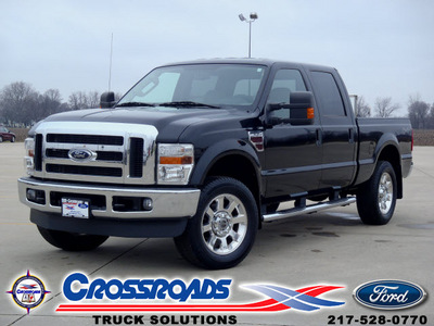 ford f 250 super duty 2008 black lariat diesel 8 cylinders 4 wheel drive automatic 62708