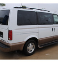 chevrolet astro 2001 white van lt gasoline 6 cylinders rear wheel drive automatic with overdrive 77065