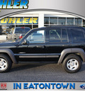 jeep liberty 2004 black suv sport gasoline 6 cylinders 4 wheel drive automatic with overdrive 07724
