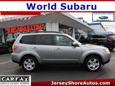 subaru forester 2009 spark silver suv 2 5 x limited gasoline 4 cylinders all whee drive automatic 07701