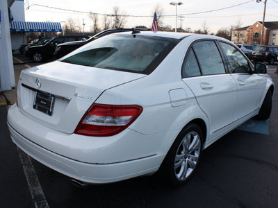 mercedes benz c class 2008 white sedan c300 4matic luxury gasoline 6 cylinders all whee drive automatic 07701
