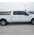 ford f 150 2009 white platinum flex fuel 8 cylinders 4 wheel drive automatic 77388