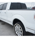 ford f 150 2009 white platinum flex fuel 8 cylinders 4 wheel drive automatic 77388