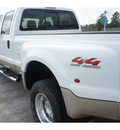 ford f 350 super duty 2009 white lariat diesel 8 cylinders 4 wheel drive automatic 77388